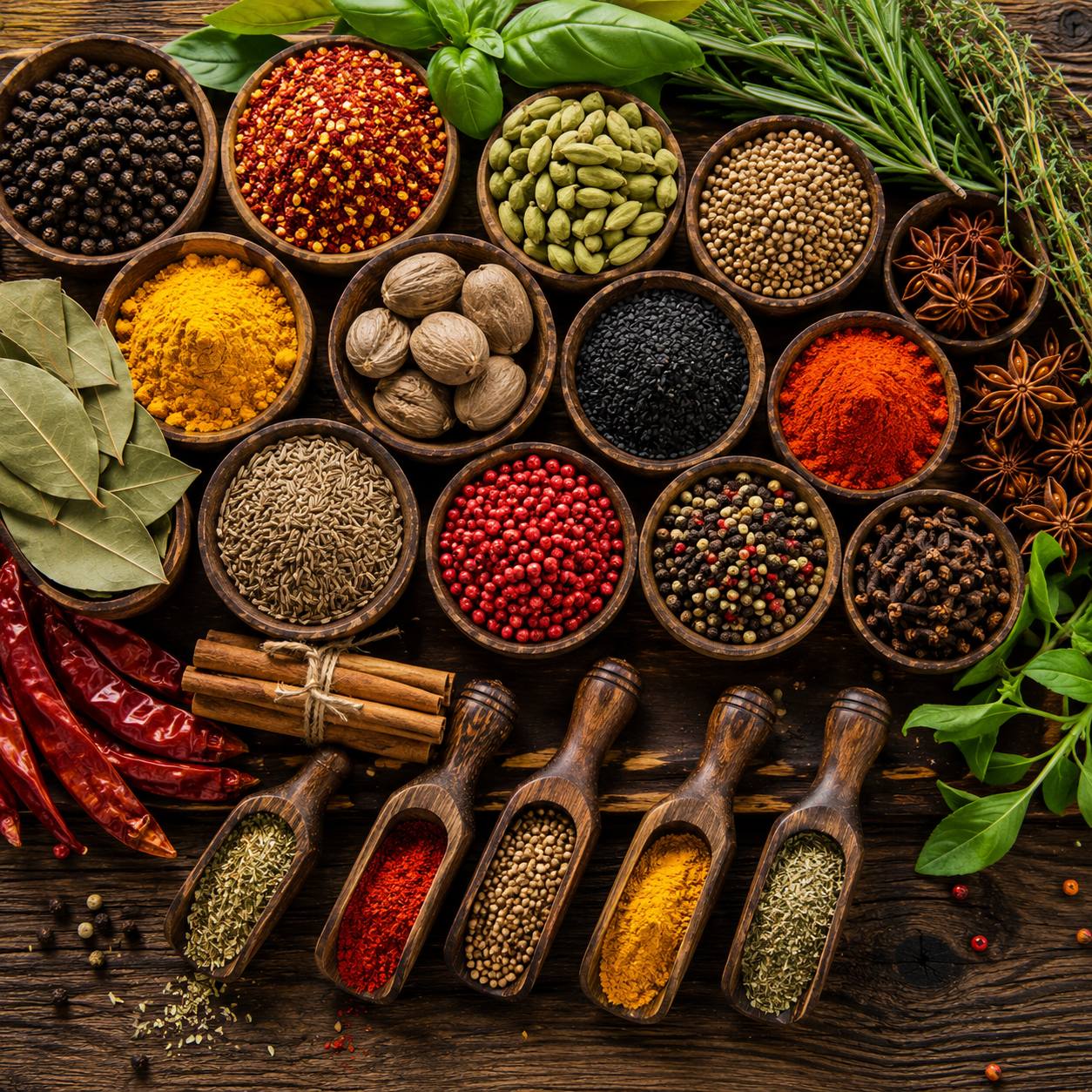 Spices - التوابل والبهارات